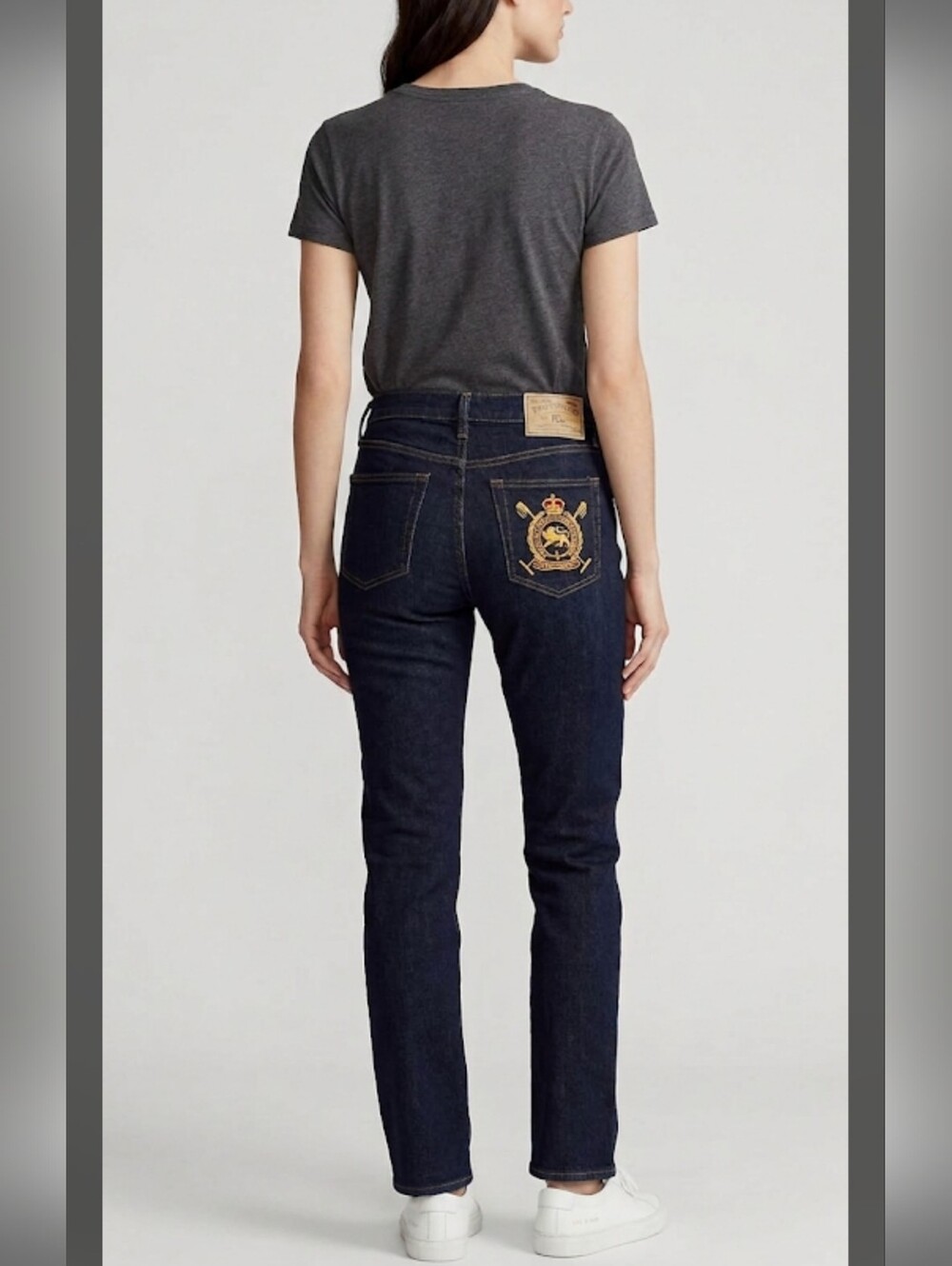 Ralph Lauren Blue Label Challenge Cup Thompson 650 Dark Skinny Jeans Women's 27